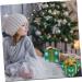 LABRIMP Mantel Decor Box Decor Mini Christmas Tree Ornament Miniature Park Bench Showcase Adornment Window Bag Green 15.00X15.00X15.00CM - Buy Online on GoSupps.com