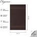 Class Home Collection Terry Cloth Bath Towels - 100% Cotton 70x140 cm Pack of 4 Brown - Soft & Absorbent - International Shipping Available - Buy Online on GoSupps.com