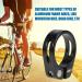 VGEBY1 Bike Seat Post Clamp - 34.9mm Quick Release Aluminum Alloy Tube Clip for 30.4/30.8/31.6mm Seat Post, Black - Buy Online on GoSupps.com