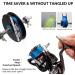 THKFISH Line Spooler with Clamp | Hand Reel Fishing Line Spooling System & Accessories | Easy C-Line Remover for Anglers - Buy Online on GoSupps.com