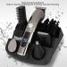 Shop Cordless Electric Hair Clipper Set - 5 Guide Combs LED Screen Fast Cutting for Safe Haircuts | International Shipping Available - Buy Online on GoSupps.com