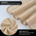 Sinland Microfiber Facial Towels - Quick Dry Absorbent Washcloths & Soft Makeup Remover Cloths (6 Pack 30.5 x 30.5 cm) - Ideal for Sensitive Skin - Buy Online on GoSupps.com