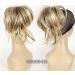 Lydell Adjustable Messy Style Ponytail Hair Extension Synthetic Hair-Piece with Jaw Claw Amzing Shape For Women(H16/613 Blonde Highlighted) #H16/613 Blonde Highlighted - Buy Online on GoSupps.com