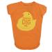 Peeps for Pets Chicks Dig Me Dog T Shirt, Size Medium (M) | Orange and Yellow Shirt Dogs, Soft Comfortable Machine Washable Shirt| Officially Licensed Pet Clothing, FF15790 Medium Orange