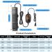Hitauing Aquarium Heater - 50W/100W/300W/500W with Over-Temperature Protection & Auto Shutoff for Salt & Freshwater Tanks - Buy Online on GoSupps.com