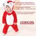 Doladola Unisex Baby Red Fox Hooded Romper | Toddler's Jumpsuit | Infant Pajama 3.5-4.5 Years - Buy Online on GoSupps.com