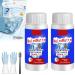 Meledmatte Drain Gel New Upgraded Formula Powerful Pipe Dredging Agent Powerful Pipe Dredging Agent Meledmatte Meledmatte Toilet Drain Cleaner Easily Clear Clogged Drains (2Pcs)
