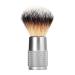 Beard-razor brush soap brush professionally slightly foaming portable for home travel men's shaving brushes aluminum handle silver silver color