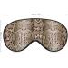 Snake Skin Python Pattern Sleep Mask Eye Cover for Sleeping Blindfold with Adjustable Strap Blocks Light Night Travel Nap for Men Women - Buy Online on GoSupps.com