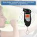 LCD Display Breathalyzer with 5 Mouthpieces - Digital Alcohol Breath Tester Keychain for Accurate Blood Alcohol Concentration Analysis - Buy Online on GoSupps.com