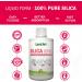 Land Art Liquid Ionic Silica Collagen Booster 500ml - Hair Skin Nails - Lemon Lime Flavored - Non-GMO, Gluten & Sugar Free - Buy Online on GoSupps.com