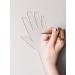 Reusable Henna Hand Template for Homemade Mehendi - Beginner Kit for Temporary Body Art - Clear Acrylic Plastic - Buy Online on GoSupps.com