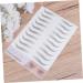 Housoutil 2pcs 3d Eyebrow Stickers Brow Transfer Stickers Eyebrow Stencils Eyebrow Trimming The Lazy 6d ze008 Black - Buy Online on GoSupps.com