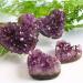 1pc 40mm-70mm Rough Natural Heart Shaped Amethyst Geode Cluster Crystals Stones Beautiful Crystal Home Goods (Size : 1pc 70mm) - Buy Online on GoSupps.com