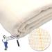 Primary Tufting Cloth with Marked Lines  Large Size Needlework Fabric  Monk's Cloth for Tufting Gun  Rug-Punch  Punch Needle  45''x45'' 45*45 in