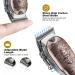 RESUXI Hair Clippers for Men - Professional T-Blade Trimmer Set, Cordless Rechargeable Beard & Barber Clippers with LED Display - Rose Gold - Buy Online on GoSupps.com