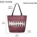 3D American Football Print Extra Large Canvas Shoulder Tote Bag | Gym Beach Weekender Travel | Reusable Grocery Shopping - Buy Online on GoSupps.com