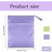 2 PCS Wet Bag Wet Bags for Swimming Waterproof Wet Dry Bags Reusable Washable Cloth Diaper Bags Nappy Bags with Double Zipper Pockets for Items Wet Clothes Swimming Gym Beach Bag(Purple+Green) - Buy Online on GoSupps.com