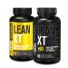 Jacked Factory Lean-XT Caffeine Free Fat Burner (60 Capsules) Lean-XT Max - High-Performance Stim-Free Fat Burner (90 Capsules)