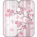 Waterproof Barber Cape - Pink Peach Blossom Cheetah Haircut Bib for Men & Unisex | Professional Hair Cutting Cape - Buy Online on GoSupps.com