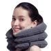 Medized inflatable cervical Neck Traction Device improve spine alignment reduce neck pain cervical collar adjustable gray color