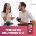 More Nutrition Moremelade - 4 x 240g Fine Raspberry Light Fruit Spread | Healthy Gourmet Jam for International Shipping - Buy Online on GoSupps.com