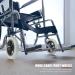 EVTSCAN Universal 7 Inch Anti-slip Rubber Wheelchair Front Caster Wheel Replacement 5 Spoke Rollator Wheel 264 Lb Weight Capacity for Elders Patients Hospitals Clinics and Rehabilitation Centers - Buy Online on GoSupps.com