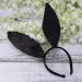 FRCOLOR Bunny Ears Headband Black Rabbit Ear Hair Hoop Bunny Headwear for Halloween Easter Masquerade Party Cosplay Hair Accessories - Buy Online on GoSupps.com