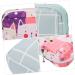 Gleavi 10-Piece Napkin Storage Pocket Organizer | Women's Travel Money Exchange & Period Pad Bag | Multi-Functional Lipstick Pouch - Buy Online on GoSupps.com