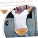 jojofuny 1pc Straw Shoulder Chest Bag Mini Belt Bag Summer Fanny Bag Simulation Straw Chest Bag Fashion 31x16x2cm Dark Brown - Buy Online on GoSupps.com