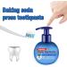 Natural Whitening Toothpaste - Fluoride-Free Bleaching & Tooth Cleaning - Blueberry Flavor for Healthy White Teeth - Buy Online on GoSupps.com