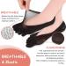 5 Pairs Five Finger Orthopedic Compression Socks | Breathable Toe Separator Socks for Women (Foot Size 9-11) - Shop Now - Buy Online on GoSupps.com