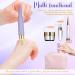 Tube Contour des Yeux 20 Ml Violet Mat Embout Masseur en Alliage de Zinc Emballage Cosm tique Vide Portable Applicateur Pr cis pour Huile Essentielle et Soin Visage Voyage et - Buy Online on GoSupps.com