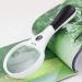 Professional High-Old Reading Amplifier Magnifier Optical Hand-held Glass with Lamp Magnifier Full of Stars