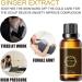 Buy Slimming Ginger Oil - Fat Burning Body Sculpting Oil for Men & Women | Abdominal Massage Cream - Buy Online on GoSupps.com