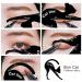 Garden Of Arts Cat Line Eyeliner Stencil | Smoky Eyeshadow Applicator Plate | Professional Black Cat Shape Template for Eye Makeup - PVC Material - Buy Online on GoSupps.com