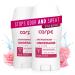 Carpe Clinical Strength Underarm Antiperspirant for Women with Rose Water scent Combat excessive sweating Stay fresh and dry Great for hyperhidrosis (Pack of 2) Rose Water 1.69 Fl Oz (Pack of 2)