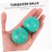 Fomiyes 8 Stk Turquoise Handball & Baoding Balls - Strengthen Wrists & Enhance Health | Chinese Meridian Bouncing Balls - Buy Online on GoSupps.com