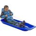 Lucky Bums 48 Kids Plastic Snow Toboggan Sled with Pull Rope - Blue | Ages 8-15 - Buy Online on GoSupps.com