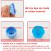Face Care Skin Beauty Set Spare Parts Water Scrub Silicone Tips (12 pcs Small and Large Vortex) Blue Silicone 12Pcs - Buy Online on GoSupps.com
