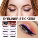 Glitter Eyeliner Stickers - Purple | Instant Adhesive Eye Line Strip for Party Makeup - Buy Online on GoSupps.com