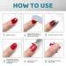 Magic Gel Nail Polish Remover - Quick, Efficient & Gentle on Nails | Professional Manicure Salon at Home | Perfect Gift for Women and Girls - Green2 - Buy Online on GoSupps.com