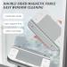 Squeegees Magnetic Window Cleaner Double Sided Magnetic Windshield Cleaner with Scraper Magnetic Glass Cleaner with Handle & Safe Rope for High-Rise Cleaning Windows Thickness 0.1"- 0.3 - Buy Online on GoSupps.com