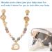 Bogoro Pink Wooden Baby Stroller Chain Toys | Perfect Gifts for Newborns & Toddlers - Buy Online on GoSupps.com