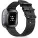 Fintie Soft Woven Nylon Band for Fitbit Versa 3/Sense - Black - Buy Online on GoSupps.com