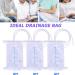 1000ml Urine Leg Bags - 3 Pieces Collecting & Drainage Bags with Straps Valves & T-Drain for Safe Catheter Use - Buy Online on GoSupps.com