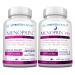 Approved Science Menoprin - Menopause Support - Protykin Black Cohosh - 60 Capsules - 1 Bottle Menoprin Day + 1 Bottle Menoprin PM - Vegan