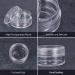 BENECREAT 30 Pack 15ml Round Clear Plastic Bead Jars with Screw Caps - Ideal for Beads Nail Art Glitter Makeup and Travel Cream - International Shipping Available - Buy Online on GoSupps.com