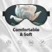 3D Flower Print Soft Sleep Eye Mask for Women & Men | Travel Comfort & Relaxation - Buy Online on GoSupps.com