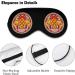 Coat Arms of Bhutan Sleep Mask - Adjustable Blindfold for Men and Women - Ideal for Travel and Night Time - Blocks Light for a Restful Sleep - Buy Online on GoSupps.com